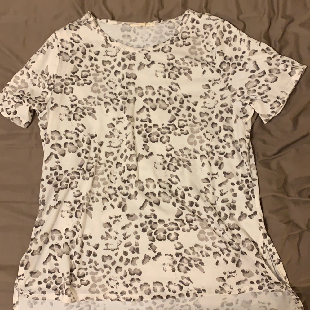 Leopard Print Soft Tee
